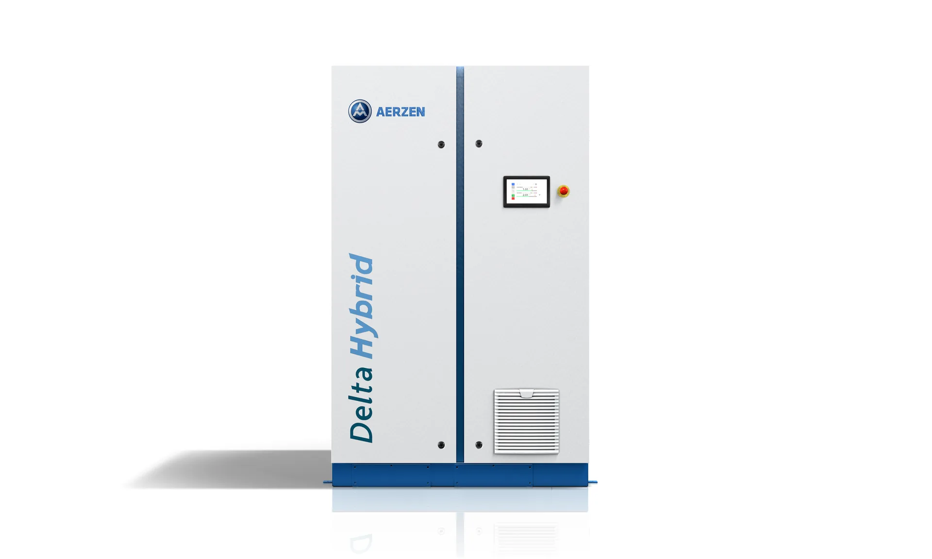 AERZEN Delta Hybrid — positive displacement rotary lobe compressor