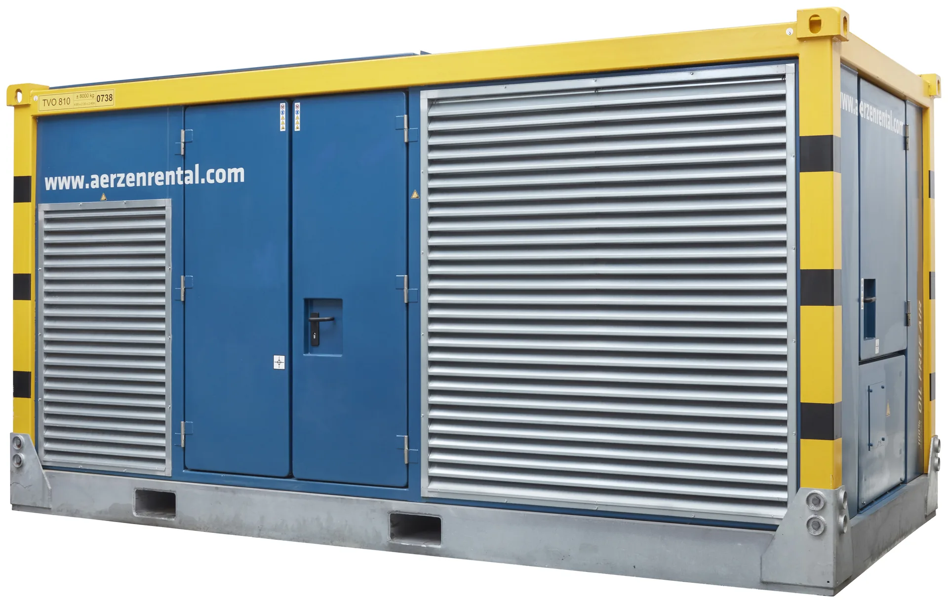 AERZEN TVO 810 rental turbo blower — oil-free ISO 8573-1 Class 0 Thailand